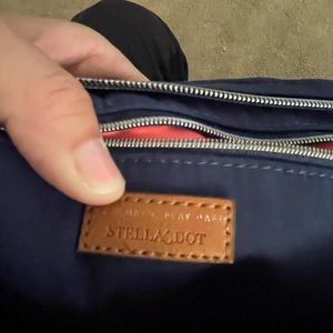 Stella and Dot navy purse